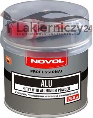 Szpachla ALU z pyłem aluminiowym NOVOL 750g